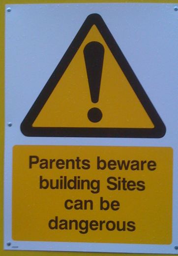 I spotted the second outside a building site right near where I live.